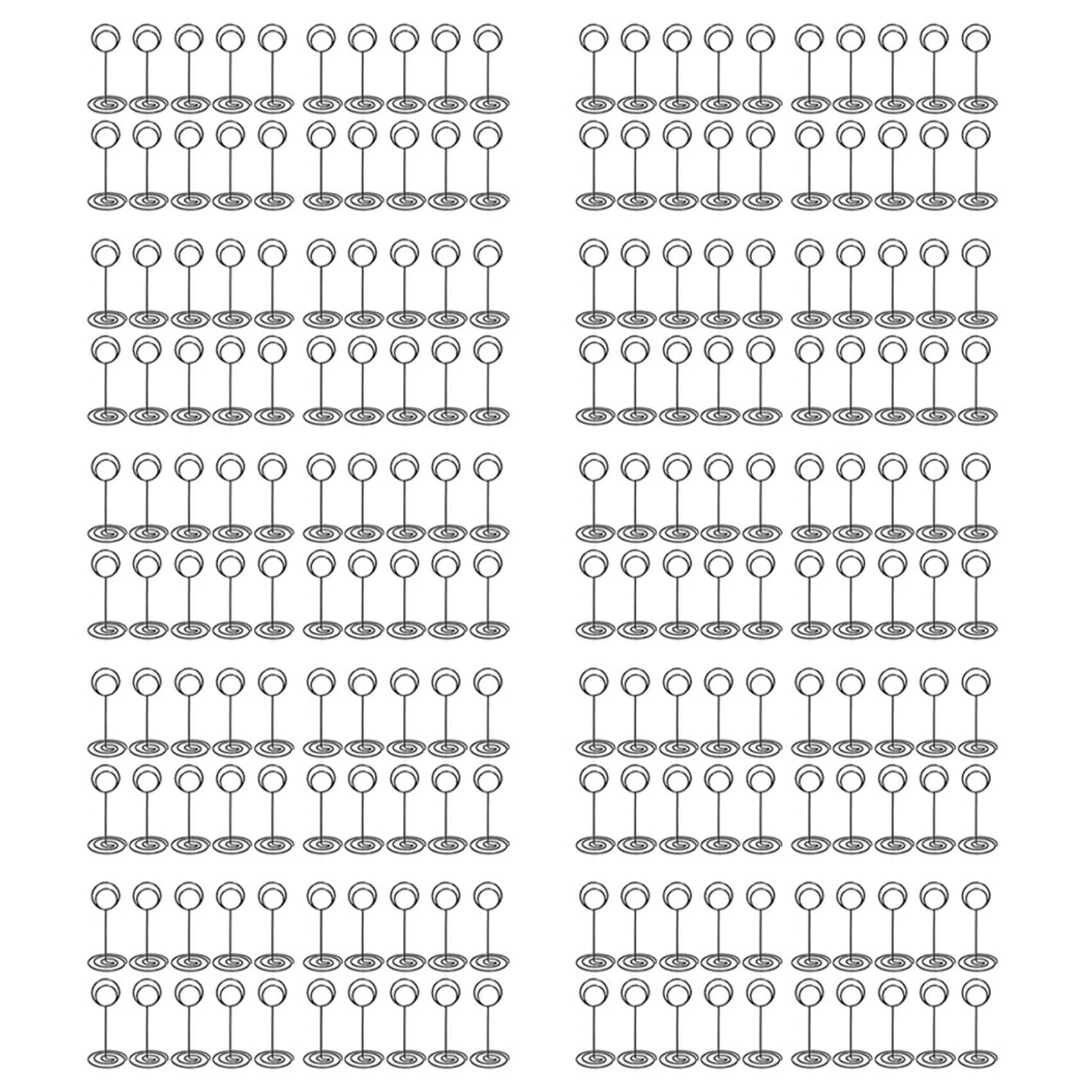 200 Soportes para NúMeros de Mesa, 3,35 Pulgadas, Soporte para Tarjetas de Lugar, Soportes para NúMeros de Mesa para Boda, Fiesta, GraduacióN, RecepcióN A