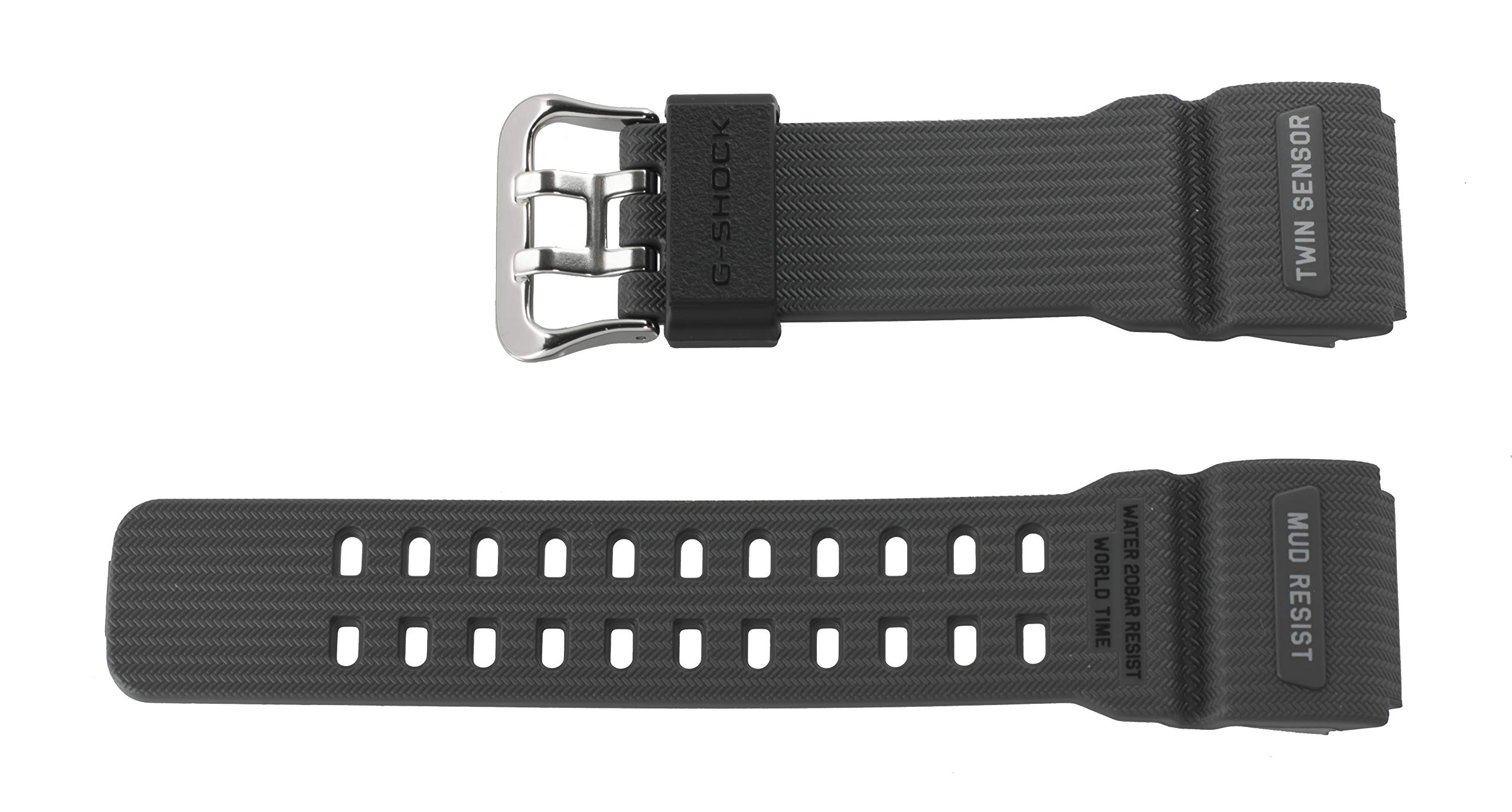 Casio Oryginalny pasek do zegarka GG-1000-1A8 GG 1000 SZARY, pasek