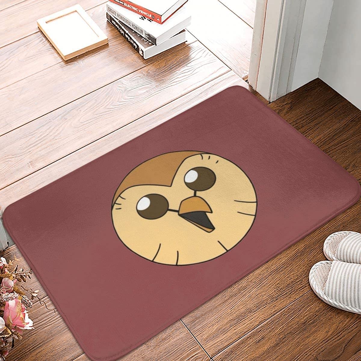 Floor Mat 40X60Cm Hooty Owl House Entrance Carpet Soft Entrance Doormat Dirt Trapper Door Mats For Office Door Entryway Kitchen