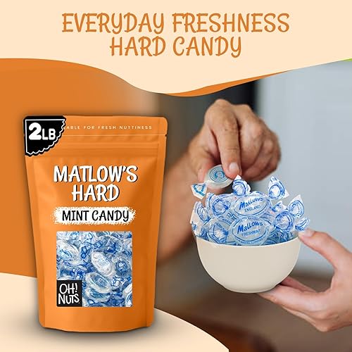 Miniatura 3 de Matlow's Hard Mint Candy, 2 libras - Oh! Nuts