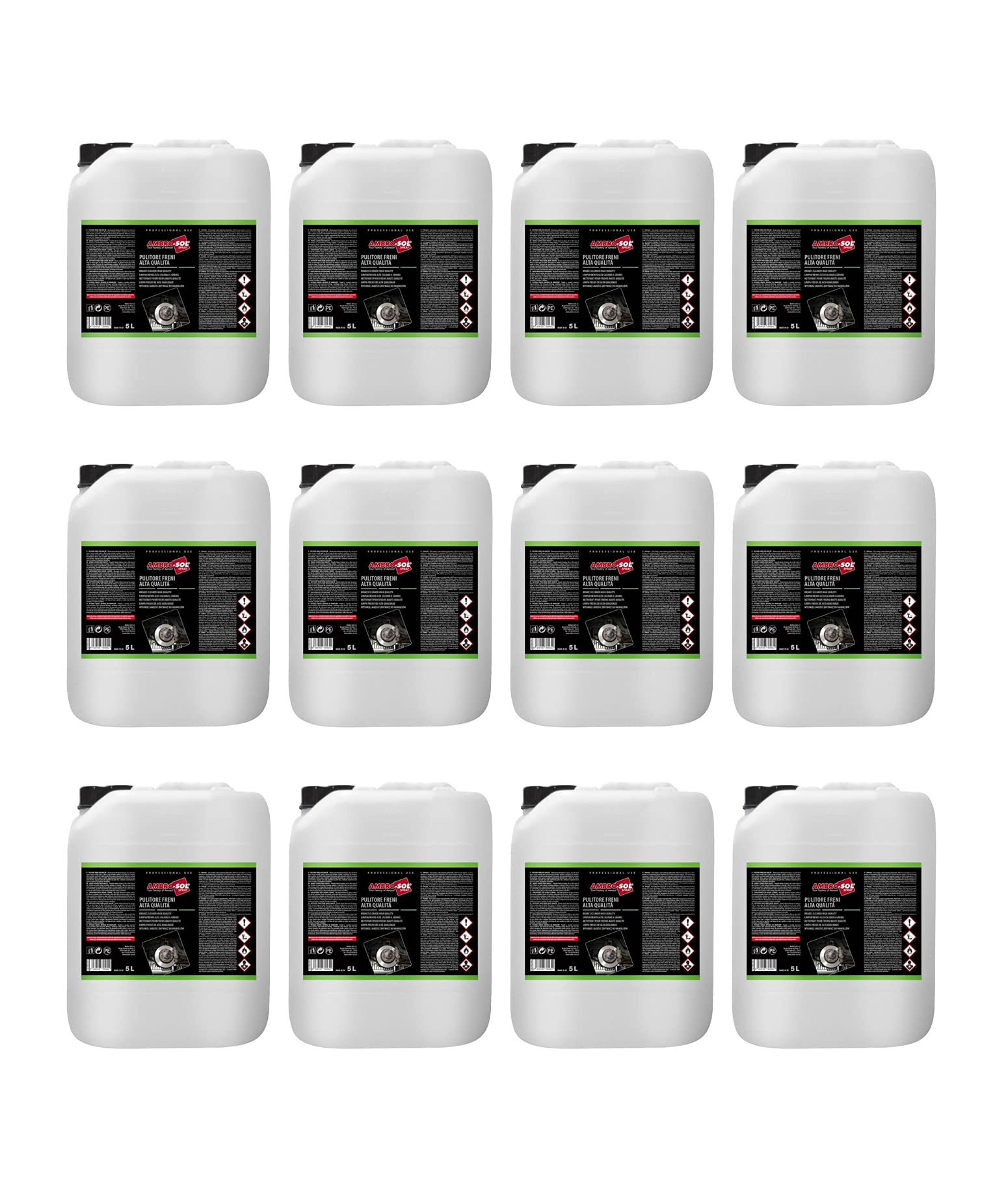 Ambro-Sol A462 - Rimozione freni, 500 ml, 12 pezzi