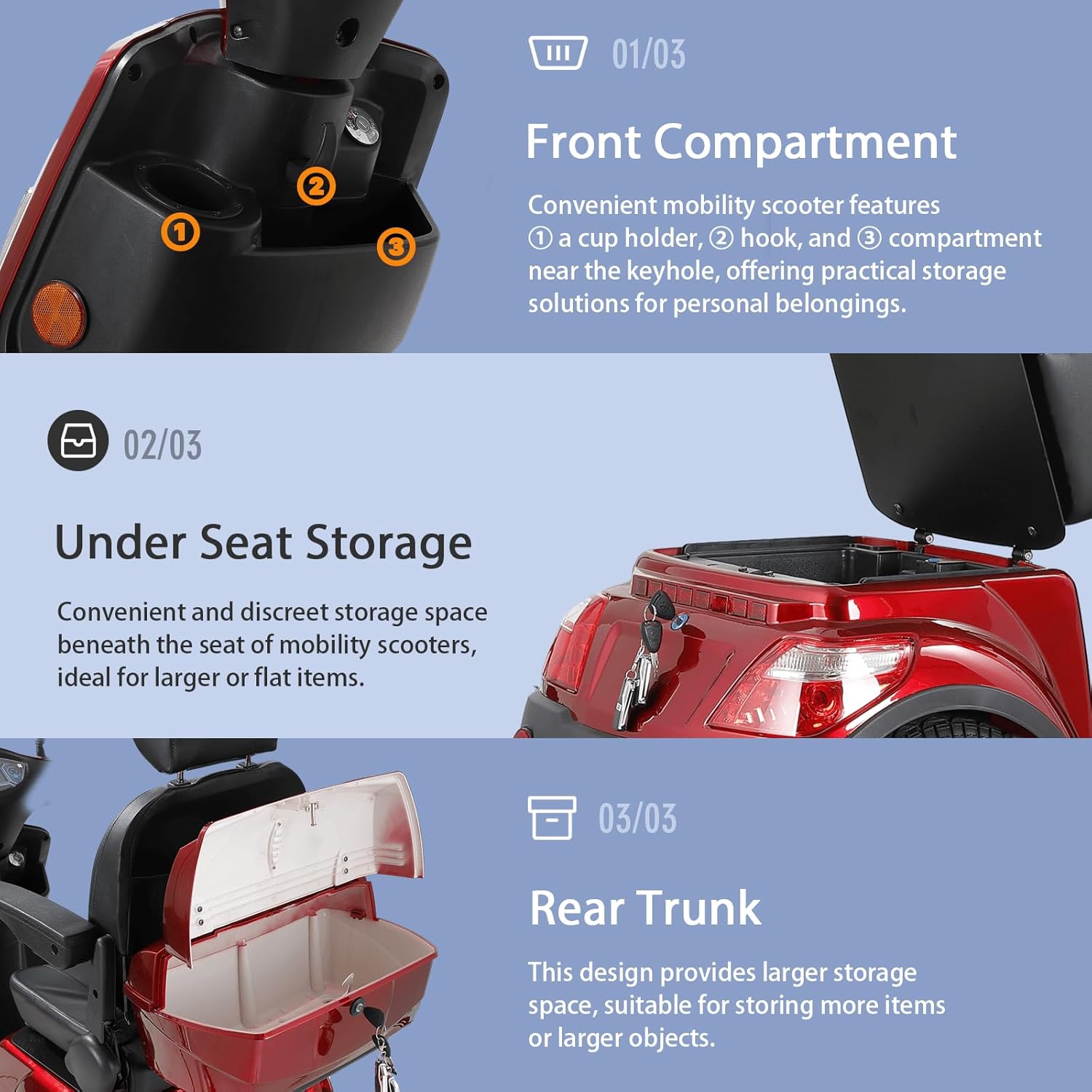 Mobility Scooter Handlebar Controls