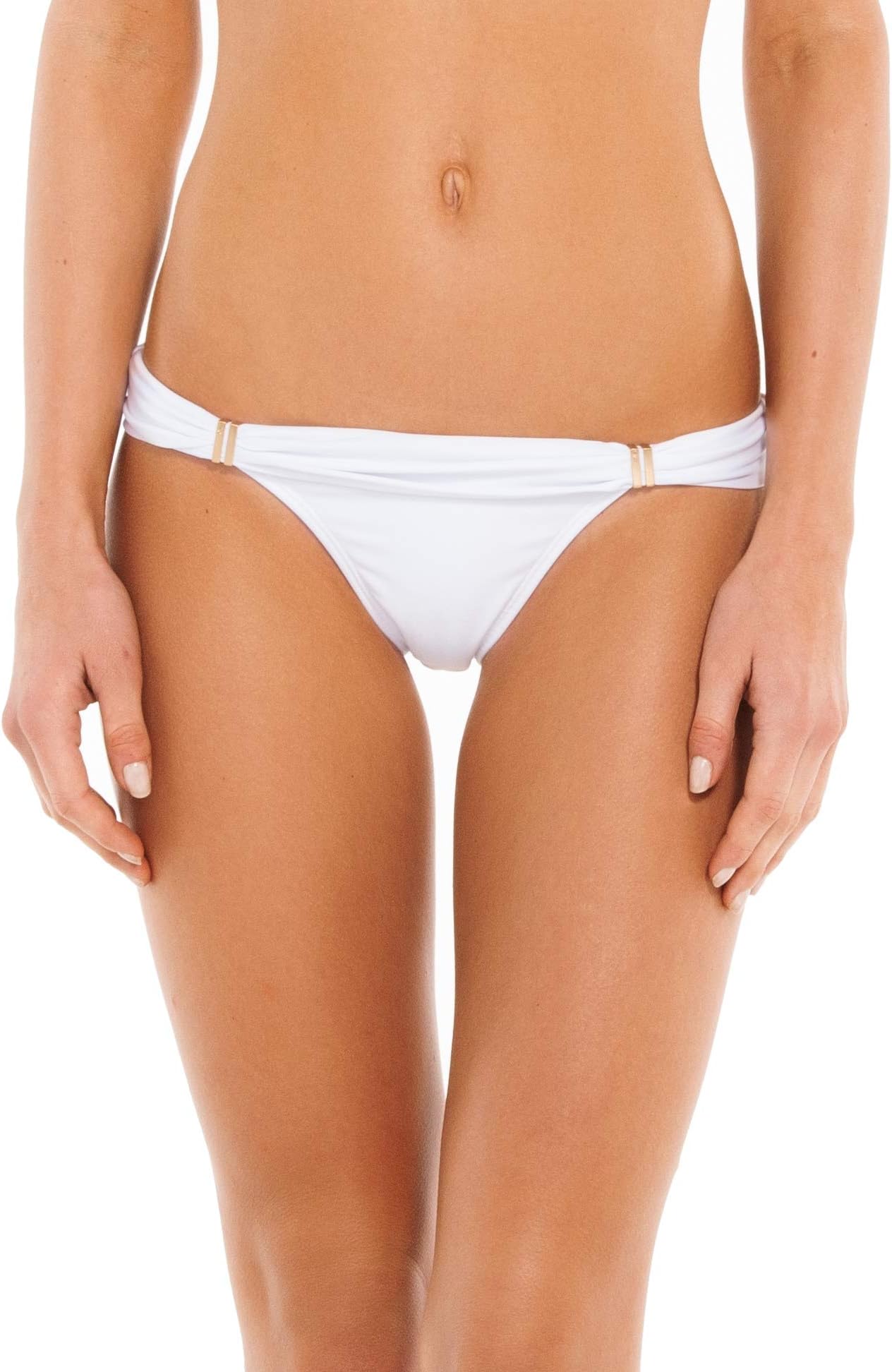 ViX Paula Hermanny Women's White Bia Tube Full Bottom