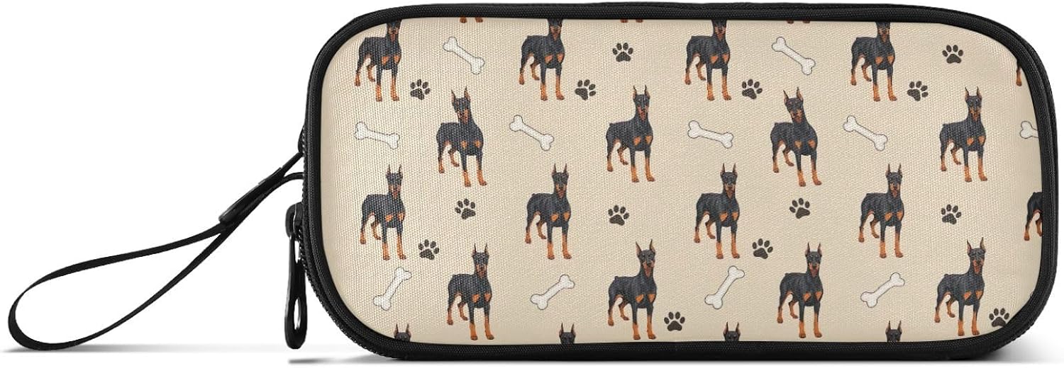GAIREG Cartoon Dog Beige Pencil Bag, Well-sorted Space-saving