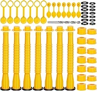 Vista 8 de Godboy Boquilla de Repuesto para Lata de Gas, Boquilla para Lata de Gas, (Kit de 5 - Amarillo) Boquilla Flexible de Vertimiento Adecuada