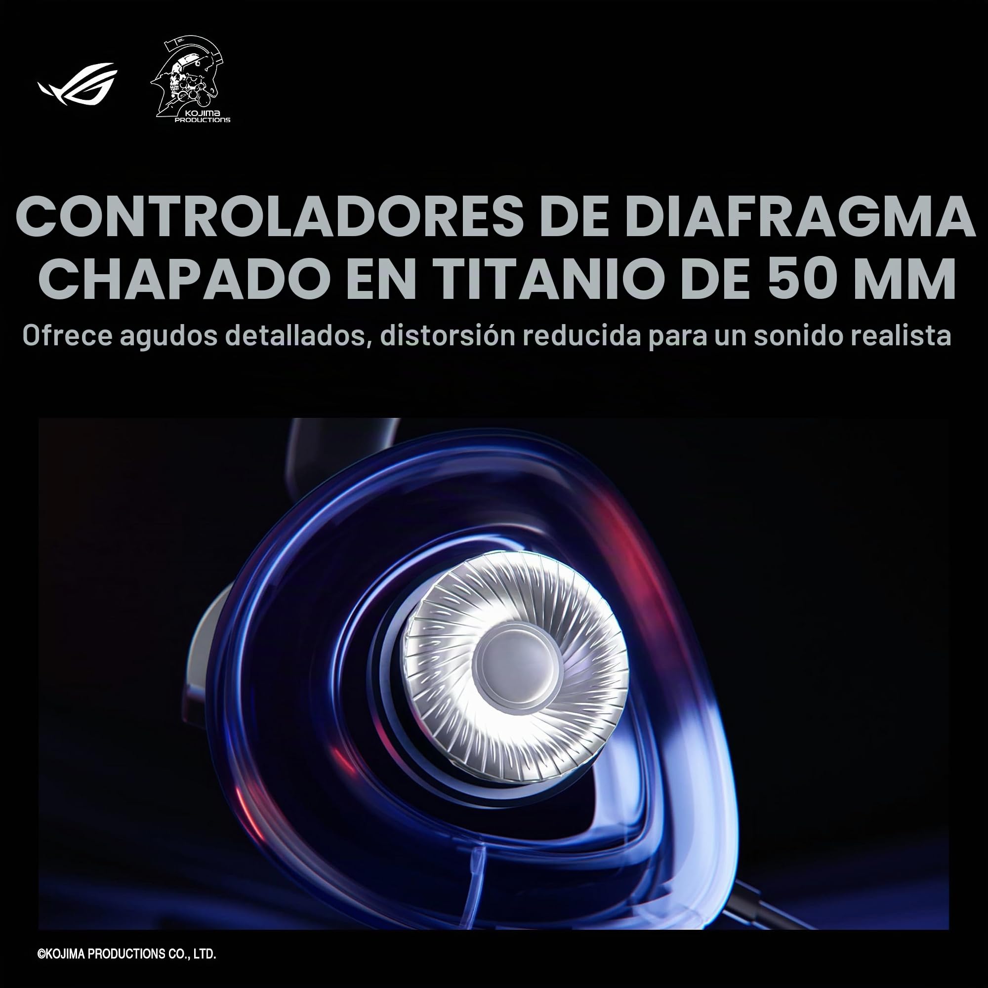 ASUS ROG Delta II-KJP Auricolare Con cavo e senza cavo A Padiglione Gaming Bluetooth Nero, Bianco (ASUS ROG DELTA II-KJP WL HEADSET)