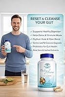 Vista 6 de 15-Day Digestive Detox Gut Cleanse – Senna, Cascara Sagrada, Psyllium Husk & Probiotics Natural and Gentle Colon & Gut Support for Regularity