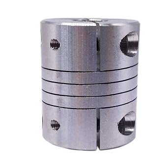 9.5 x 9.5mm 3/8" x 3/8" Flexible Shaft Coupling Rigid Coupler D25 L30