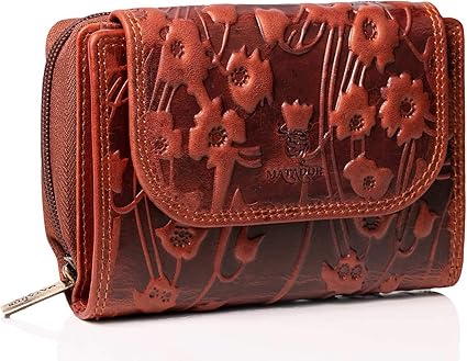 MATADOR #Murcia Geldbörse Damen Aus Echtleder - Elegant Mit RFID Schutz & Vielen Kartenfächern
