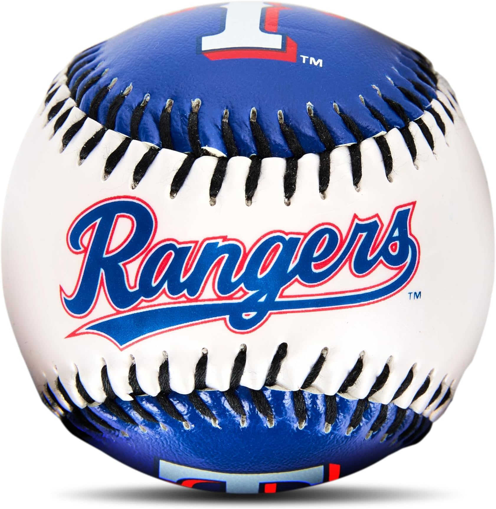Franklin Sports Texas Rangers MLB Team Baseball - MLB Team Logo Soft Baseballs - Toy Baseball for Kids - Great Decoration for Desks and Office (Pack of 12)