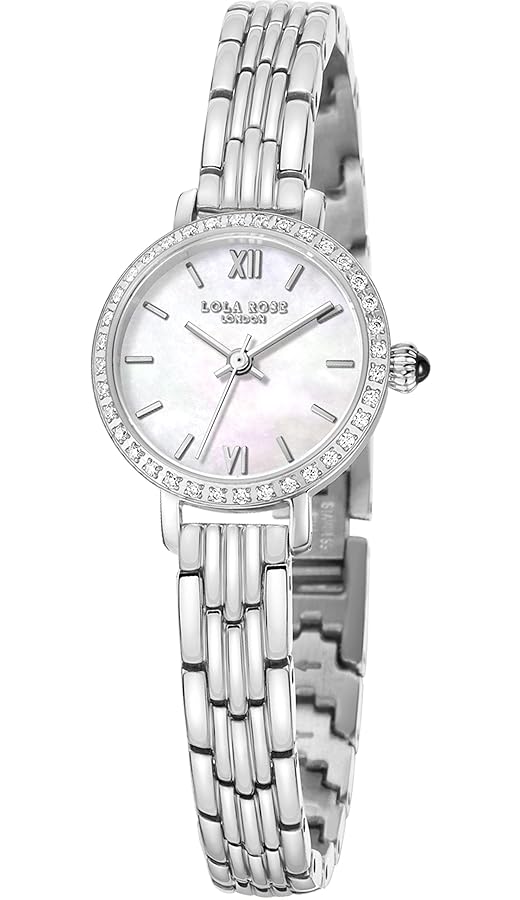 Orologio Da Donna Lola Rose - Quadrante Malachite, Cinturino Acciaio Oro Rosa