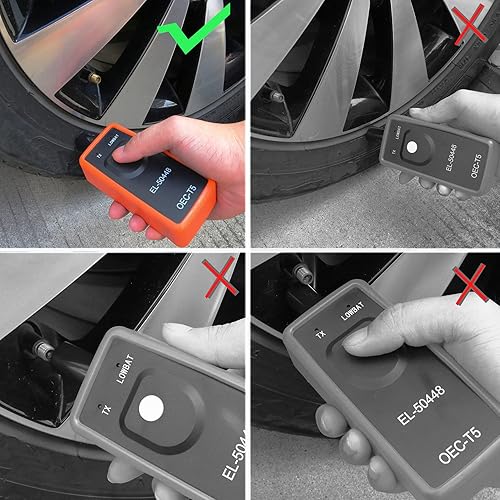 Miniatura 5 de SpassLeben TPMS Herramienta de reaprendizaje para GM, herramienta de reinicio de activación de sensor monitor de presión de neumáticos auto,