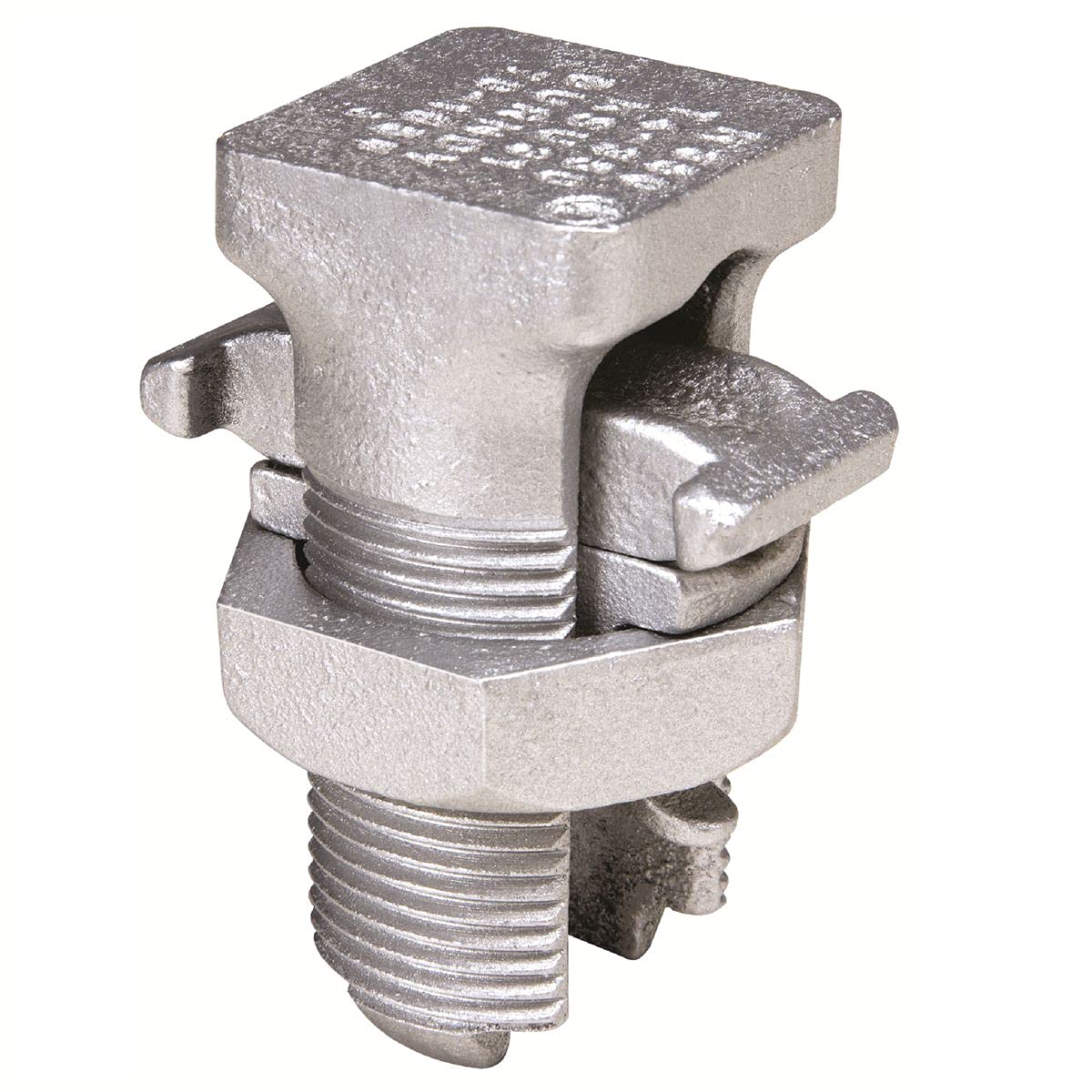 BURNDY Split-Bolt Connector, Copper Alloy, Min. Tap Conductor w/1 Max. Main (AWG) 8 str