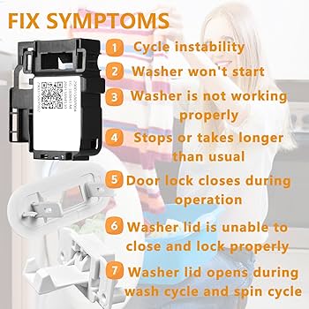 Amazon.com: (𝟐𝟎𝟐𝟓 𝐔𝐩𝐠𝐫𝐚𝐝𝐞𝐝) WH01X27954 Washer