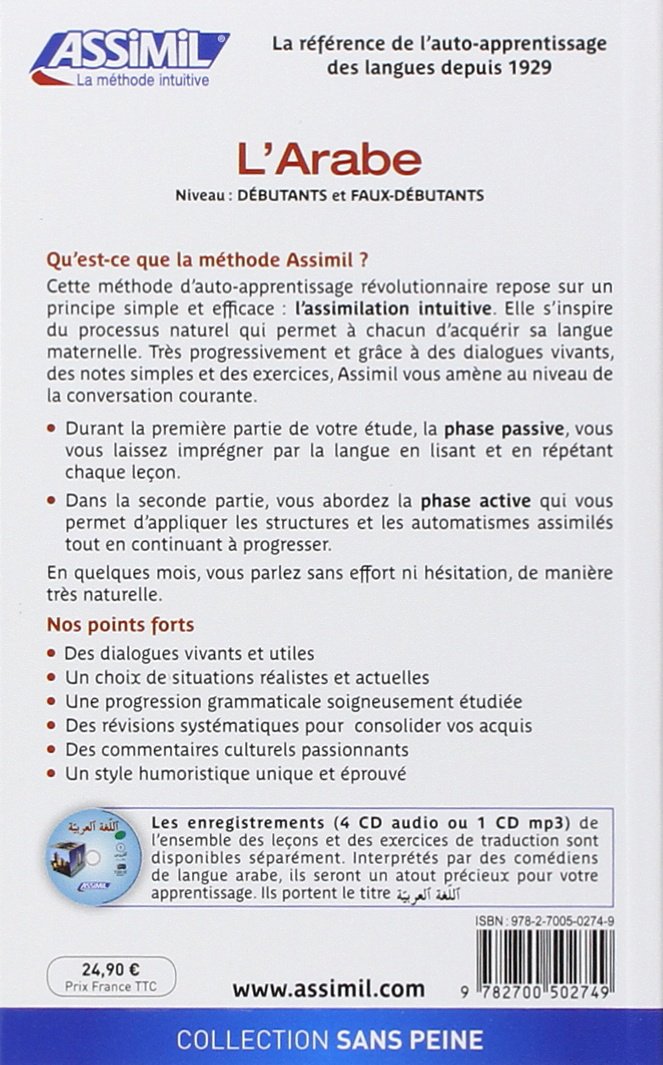 L'Arabe ; Livre