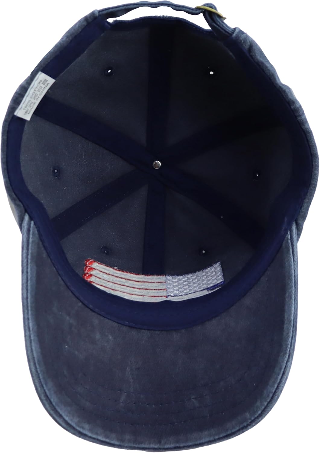 American Golf USA Flag Hat for Men Women, Vintage Adjustable Cotton Golfing Baseball Cap - Image 6