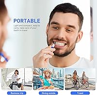 Vista 6 de 2 unids portátil oral diente diente gancho higiénico limpieza molares herramienta dientes manchas removedor placa removedor