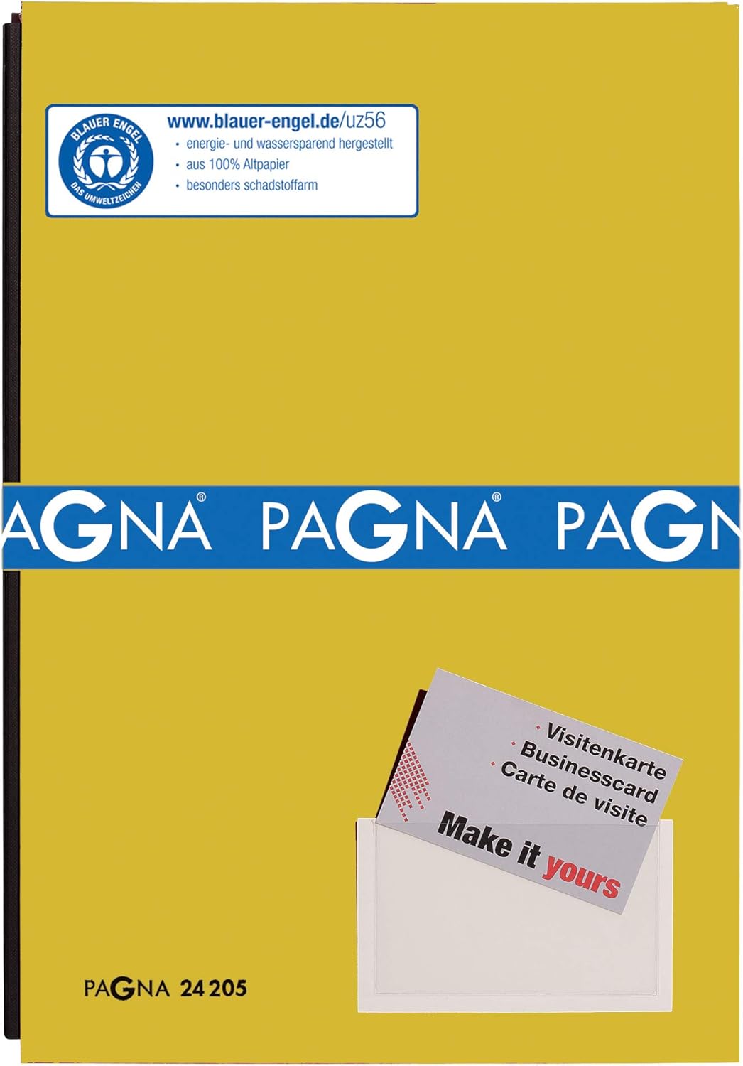 Pagna Signature File 20 Sheets with Colour Binding Flexible Spine