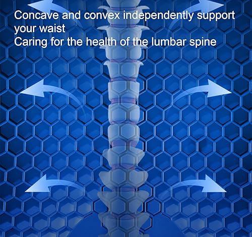 Miniatura 8 de Cojín de gel para automóvil, cojín de asiento refrescante, antideslizante, transpirable, almohadilla de hielo de ventilación de refrigeración,