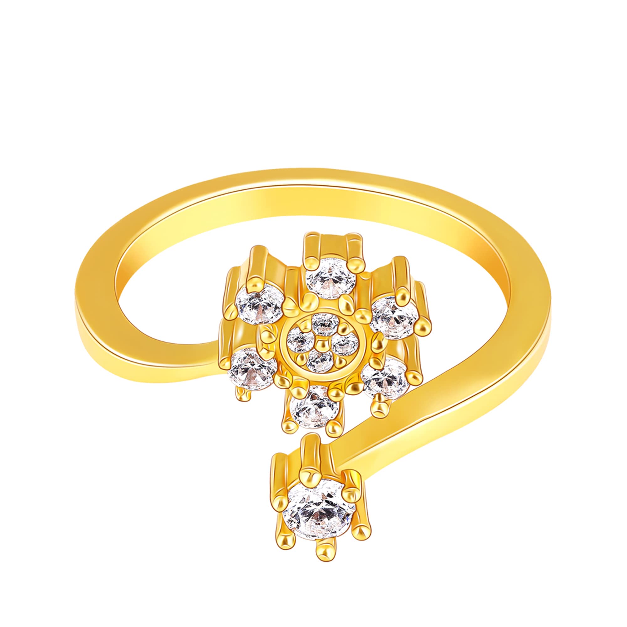 giva 925 Silver Anushka Sharma Golden Blooming Flower Ring, Adjustable | Gifts for Women and Girls | With Certificate of Authenticity and 925 Stamp | 6 Months Warranty*-picture-53
