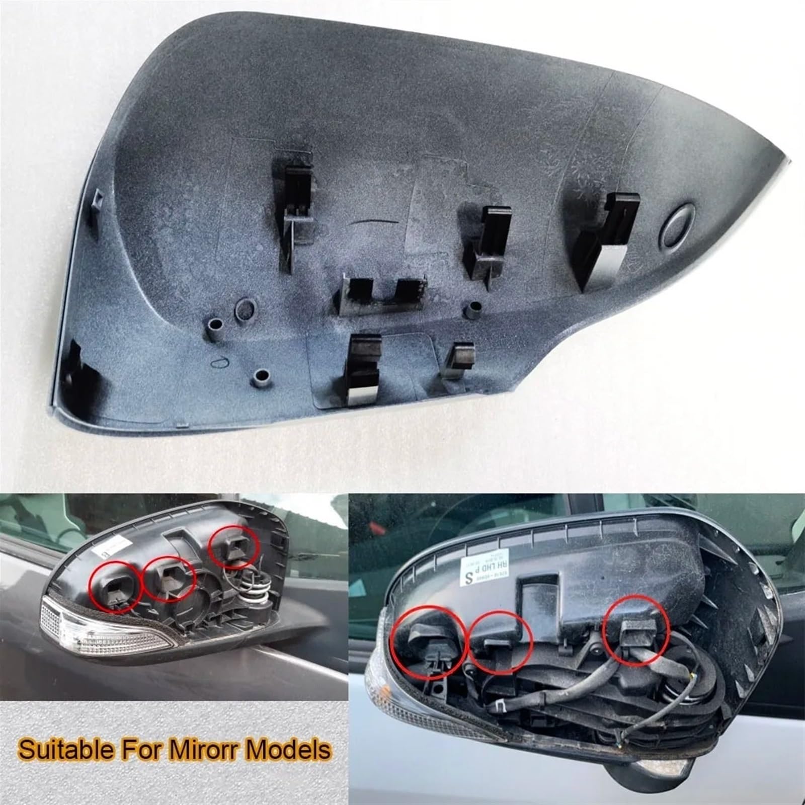 Calotta Specchietto Per Toyota Per Yaris Per Hybrid 2012-2019 Modello Hatchback Copertura Specchietto Retrovisore Coperchio Custodia Accessori Auto Specchietto Laterale Cover(L blue 8T7)