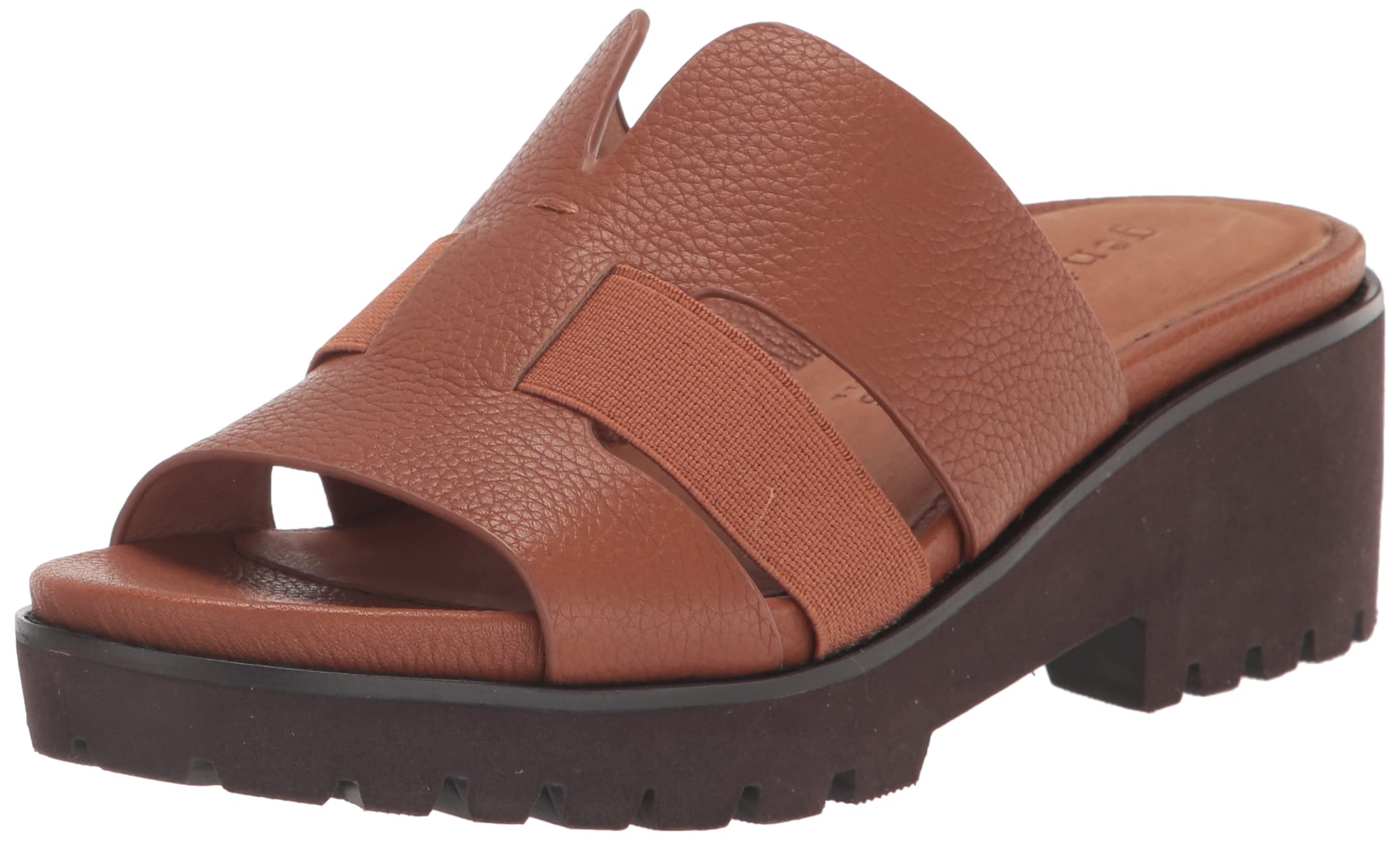 Gentle Souls Women's Anja Elastic Slide Heeled Sandal size 10