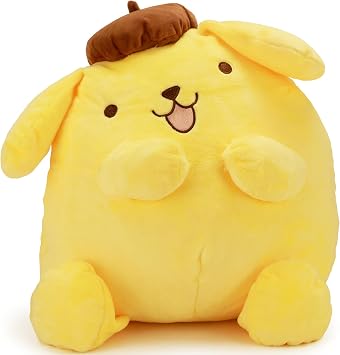 Juju Yellow Kawaii Plush 20 بوصة - حيوانات محشوة لطيفة Kawaii Plushies - Peluche Big Stuffed Animals Plushie - Peluches Grandes Cute Plushies - Cool Stuff Plush - Plushy Fun