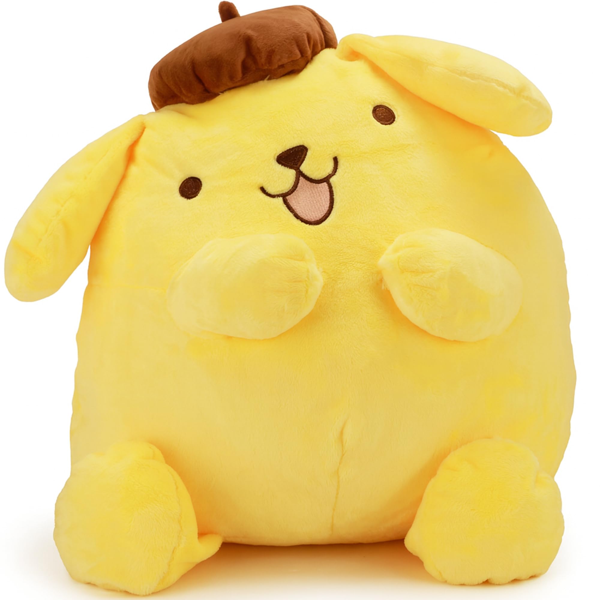 Juju Yellow Kawaii Plush (20 in) - Cute Stuffed Animal Kawaii Plushies - Peluche Big Stuffed Animals Plushie - Peluches Grandes Cute Plushies - Cool Stuff Plush - Plushy (Fun)