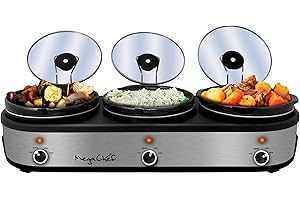 Warmer Elite Multi-Crockpot Buffet: Endless Culinary Delights at Your Fingertips
