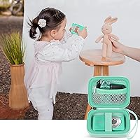 Vista 7 de Funda compatible con cámara digital VAHOIALD FHD 1080P/para CAMKORY Digital Point and Shoot/para KODAK PIXPRO FZ45-BK 16MP Vlogging/para Verde