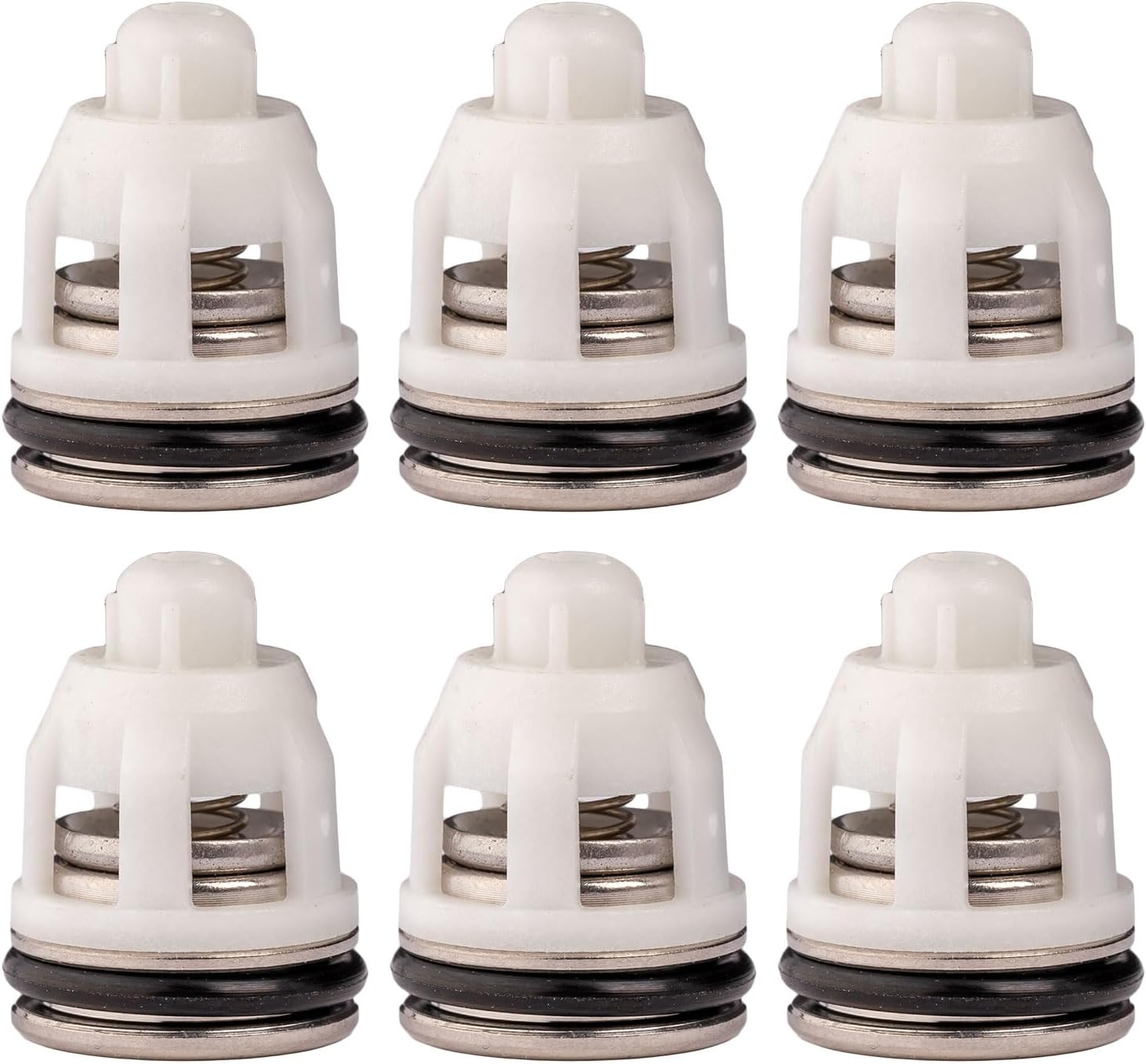 Allparts Equipment & Accessories Simpson® 7108750 OEM Replacement Valve Repair Service Kit with 6 Complete Valves with Pre-Installed O-Rings for Multiple Models of Gas Powered Pressure Washers Pumps