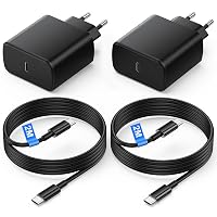 Bamkey 45W USB C Caricatore Caricabatterie con 2M Cavo per Samsung Galaxy S26 S25