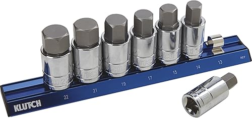 Miniatura 3 de Klutch Juego de llaves hexagonales métricas, 7 piezas.