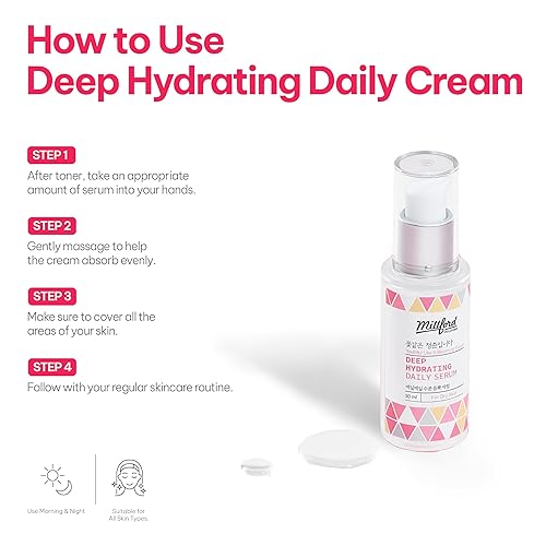 Miniatura 5 de Suero diario de hidratación profunda 1.0 fl oz/ 1 onza líquida, hidratación profunda, ácido hialurónico, sin alcohol, sin fragancia, equilibrio de