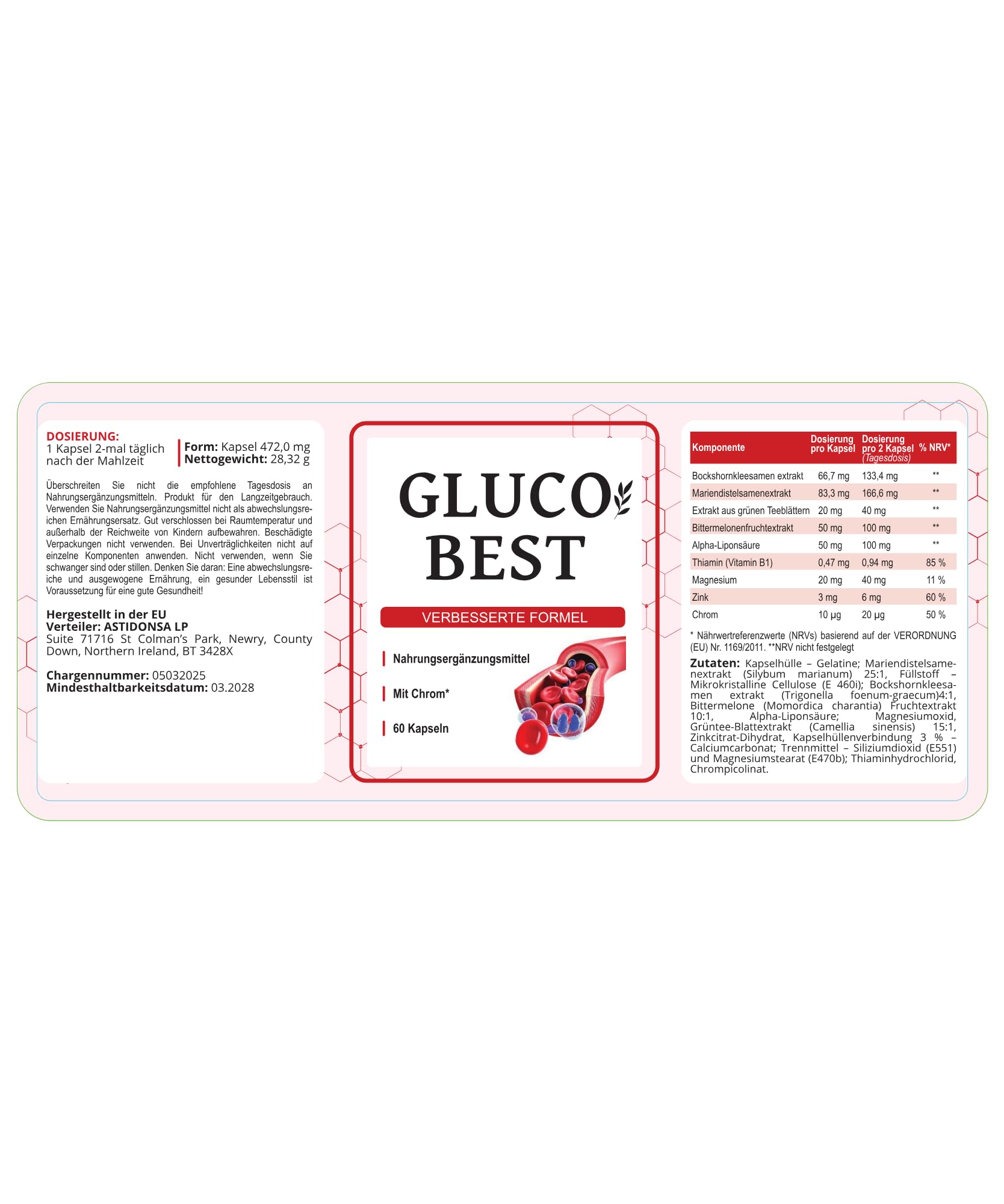 GlucoBest Kapseln | Für Männer und Frauen | Für einen gesunden Lifestyle (1)
