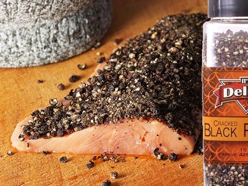 Miniatura 2 de Its Delish - Granos de pimienta negra agrietada prémium de 1 libra (16 onzas), bolsa a granel Pimienta gourmet recién molida gruesa para recambio