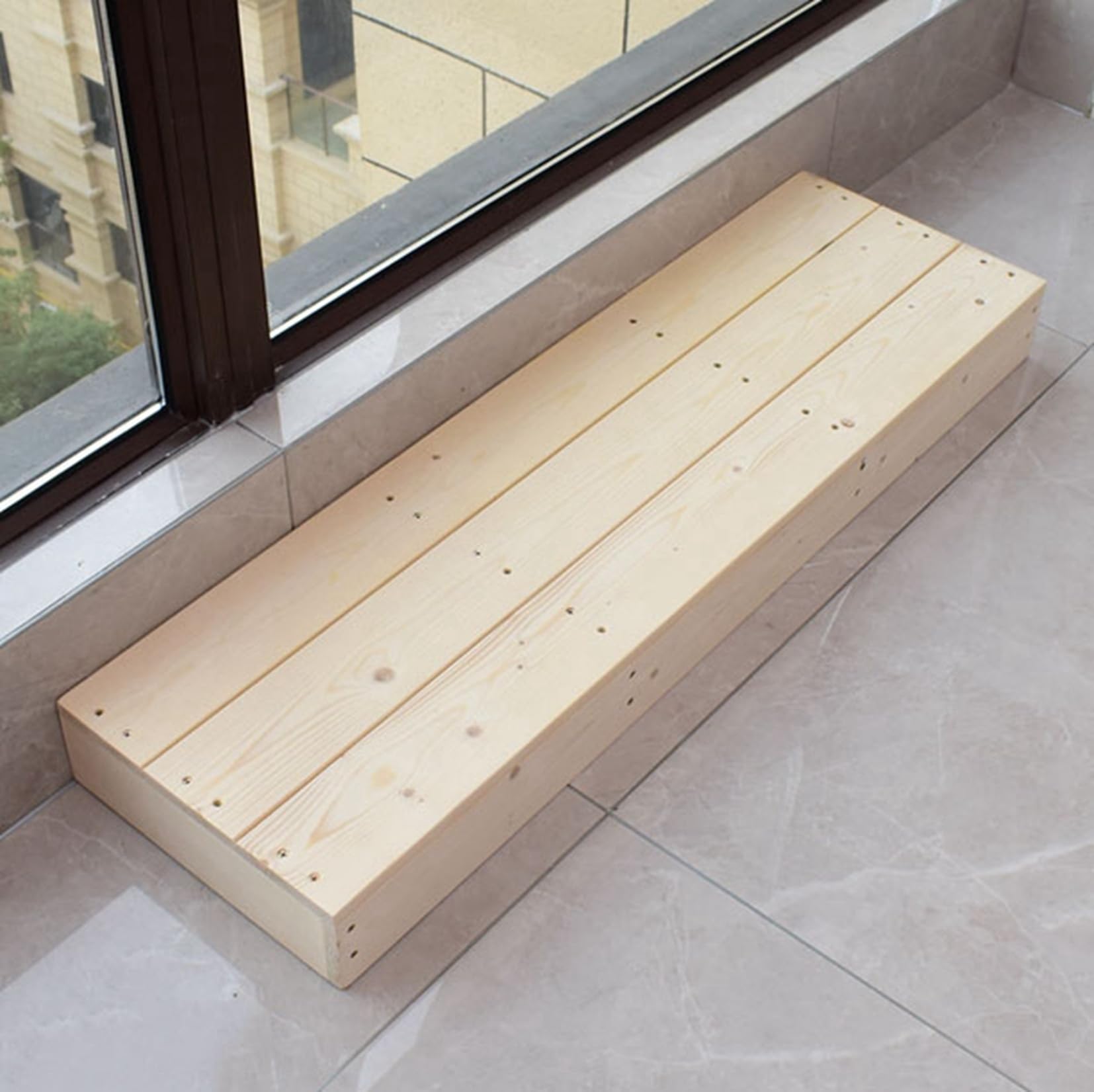 Amazon｜玄関台 木製 踏み台 ステップ台 80*30*10cm 玄関踏み台 脚立