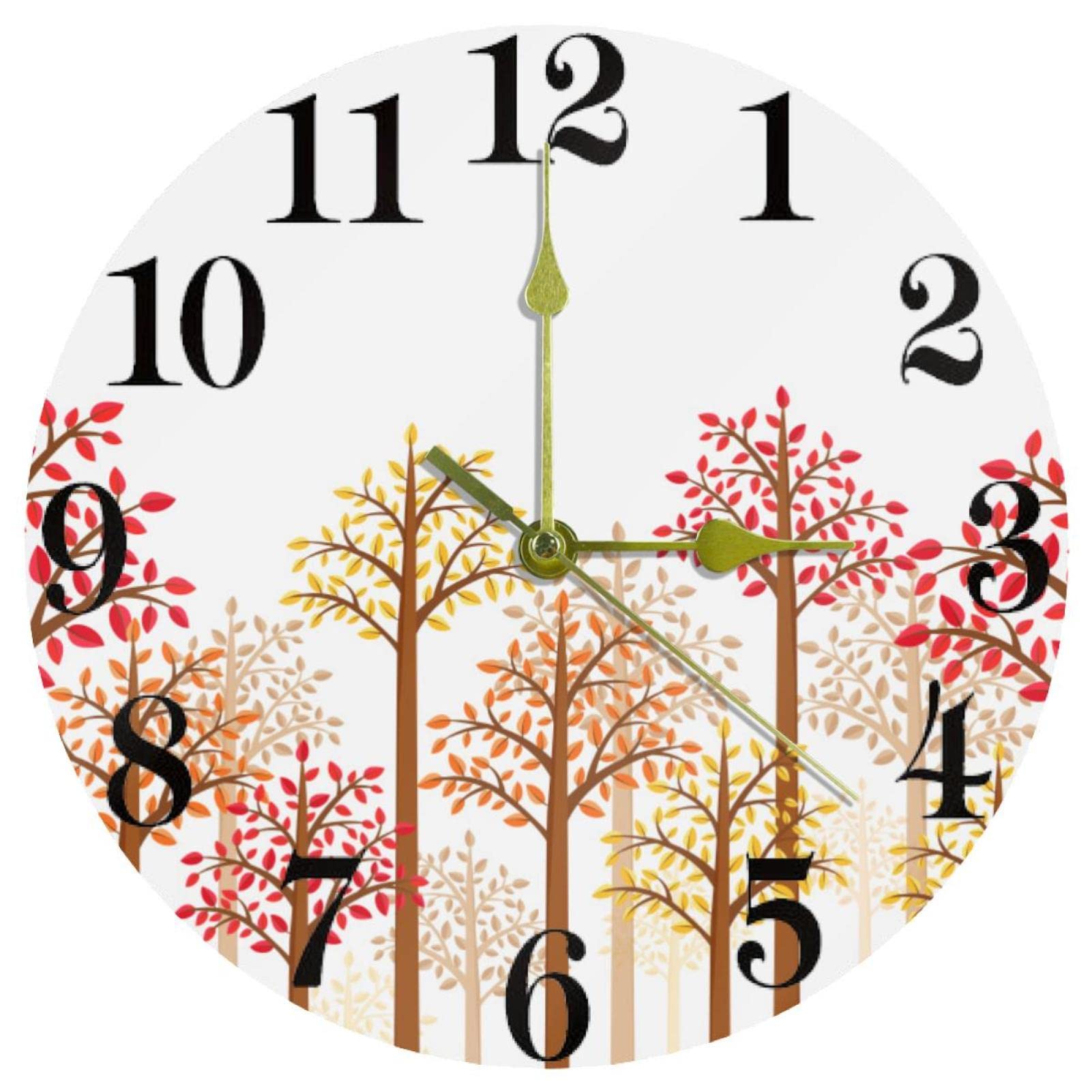 Horloge murale sans tic-tac pour retrouver la concentration au bureau
