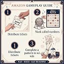 Sparkle Games Monsoon Tambola Tickets | Rainy Runway Queens Monsoon Theme Housie Game for Kitty Party, Ladies Night & Family Games |Rainy Season Party Bingo Game Cards (Set of 15 A4 Cards) gallery image