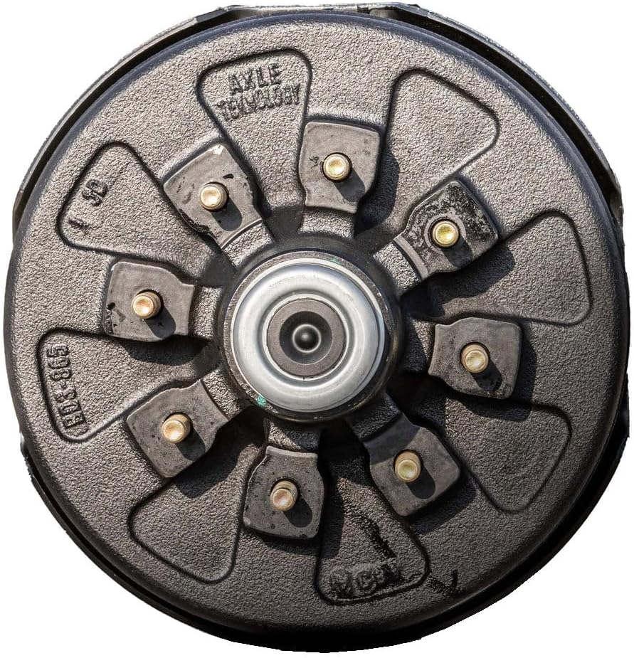 7k TK Trailer Axle - 7000 lb Electric Brake 8 Lug - (4" Drop), 85/00 (Loose Spring Seats) 1/2" Stud / 8x6.5 Bolt Pattern