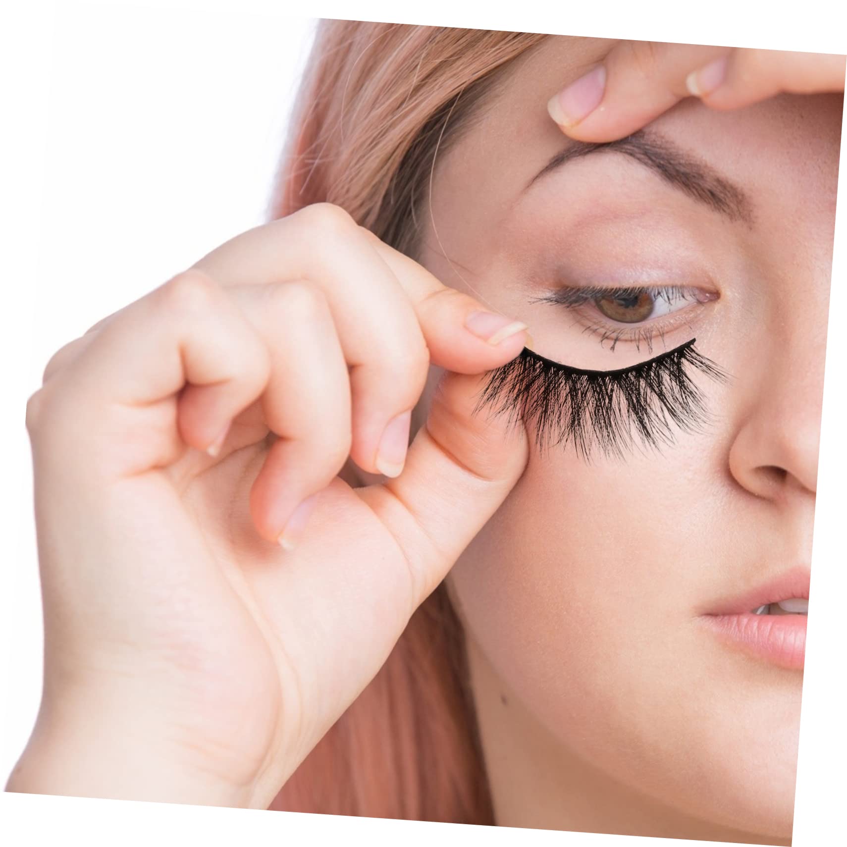 WOONEKY 5 Scatole Di Ciglia Finte Dallaspetto Naturale Ciglia Dense Per Trucco Da Donna E Ragazza Ciglia Finte Naturali Ciglia Di Bellezza Per La Vita Quotidiana E Le Feste