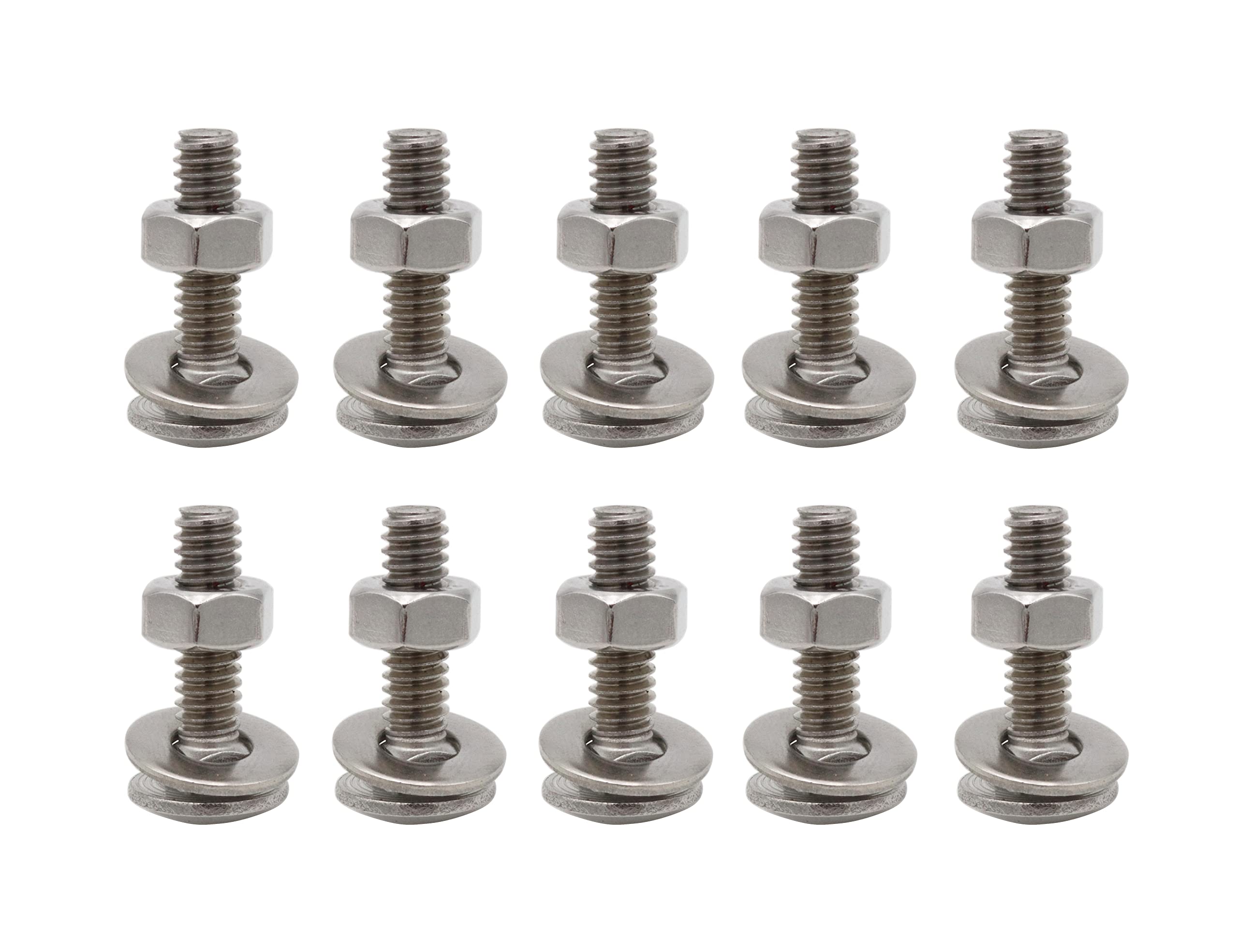 Prime-Line 1/4 in.-20 x 2-1/2 in. Grade 18-8 Stainless Steel Carriage Bolts (25-Pack) 9062374 - The Home Depot