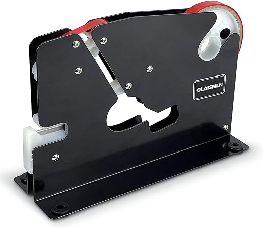 Tape Bag Sealer with Trimmer, Built-in Sharper Blade, Clear Plastic Bags Sealing Machine for Cookie, Bread and Ground Meat Packaging (Include Tape)