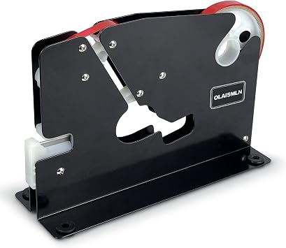 Tape Bag Sealer with Trimmer, Built-in Sharper Blade, Clear Plastic Bags Sealing Machine for Cookie, Bread and Ground Meat Packaging Include Tape