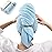 YFONG Large Hair Towel Wrap for Women, Super Absorbent Microfiber Hair Towel for Curly Hair, Fast Drying Hair Turbans with Elastic,Hair Drying Towel Wrap for Hair Care 26.3 X 40 (Blue)