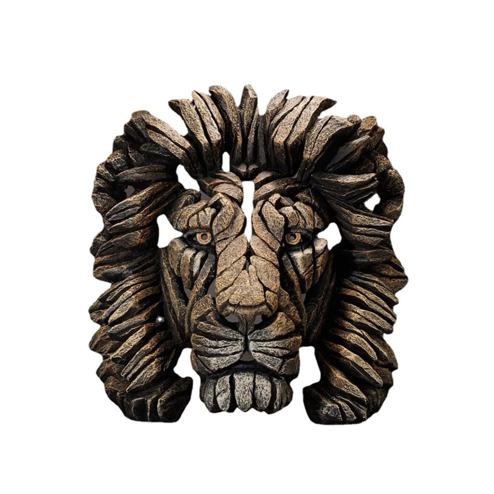 Lawaia Resin Statue for Home Decor Animal Sculpture Living Room Decor Art Figurine Decorative Statues Abstract Ornament Figurine Gift for Home And Office(lion)