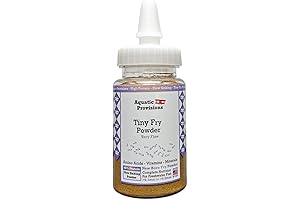 Tiny Fry Fish Food: Nourishment for Newborn Aquarium Fish (1.76 oz Fine Powder)