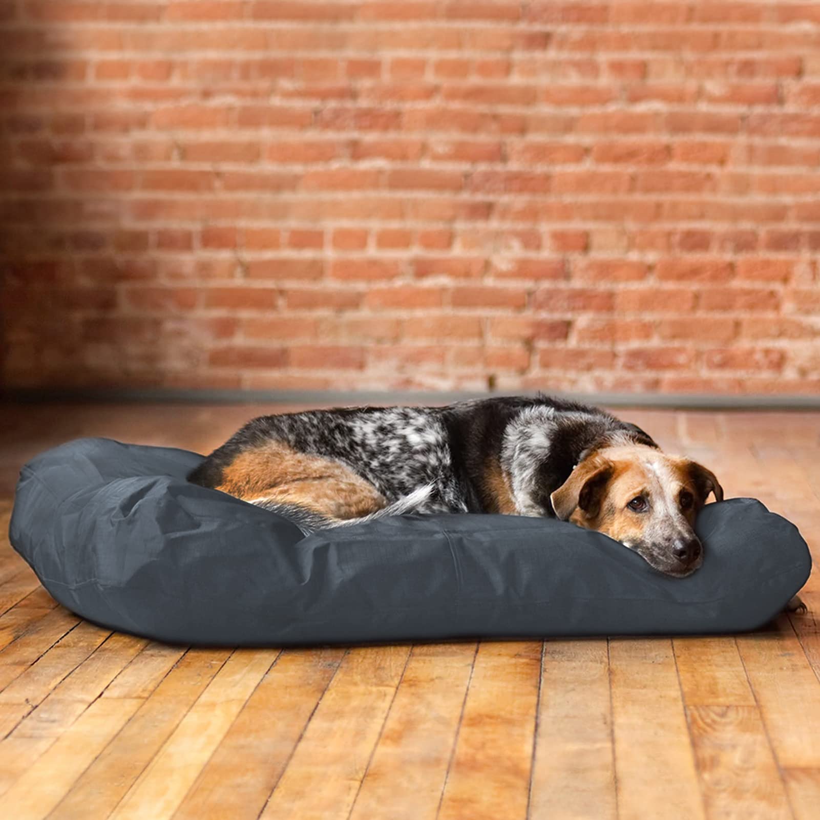 ANANMEI Waterproof Dog Bed Protector. (53 L x 42 W x 5 H inches) Washable Removable Orthopedic, Cooling Gel and Memory Foam Pet Bed Cover. Cover only. (Gray) - image 7