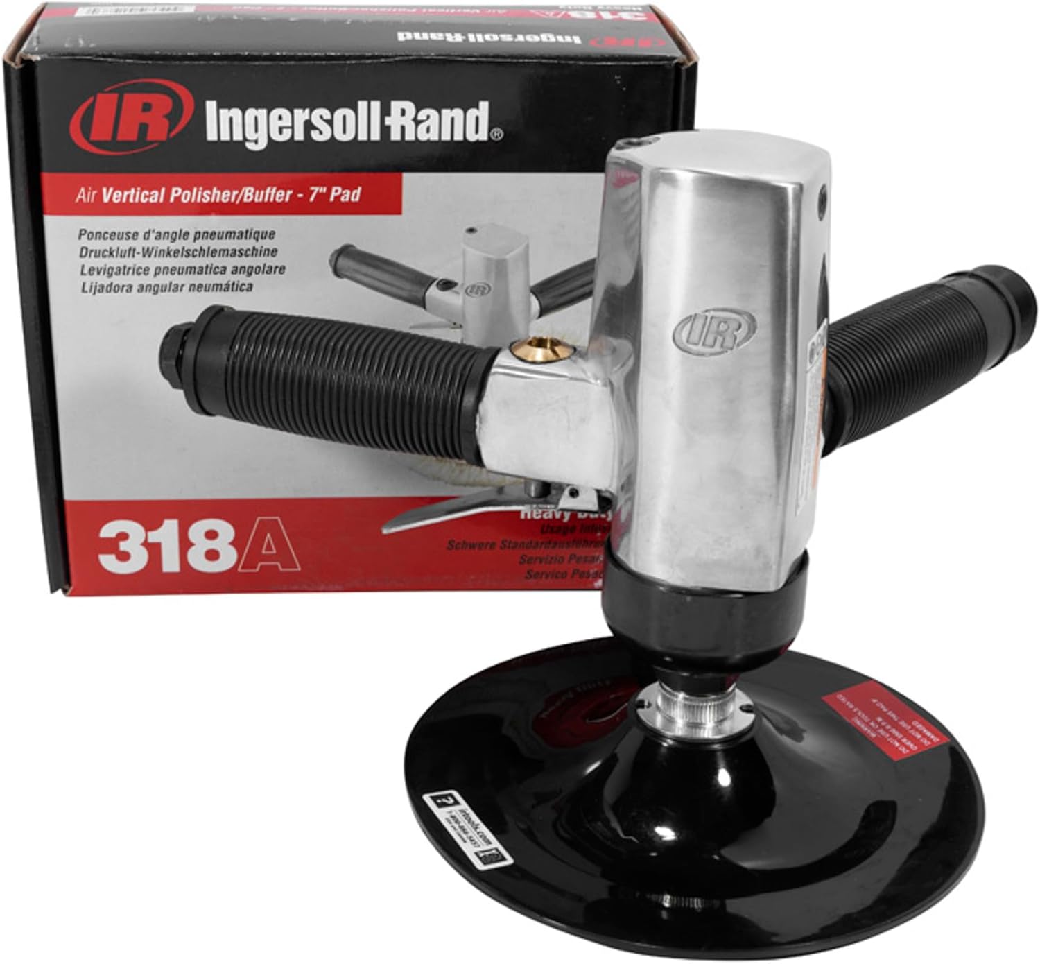 Ingersoll Rand 318A 7-Inch Pneumatic Vertical Polisher/Buffer