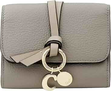 ✨未使用展示品✨　クロエ　三つ折り　アルファベット　Cチャーム　付属品完備 CHLOE 財布 三つ折り アルファベット ALPHABET スモール